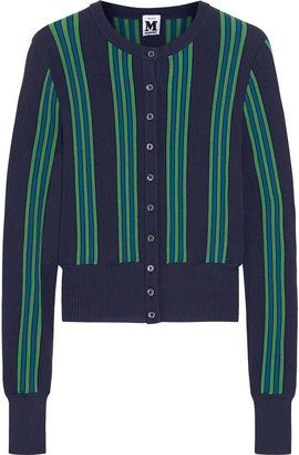 M Missoni Striped wool-blend cardigan