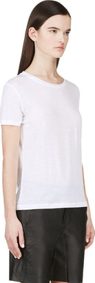 J Brand White Slub Kiki T-Shirt