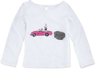 Milly Minis Long-Sleeve Graphic Tee, Girls' 2-7