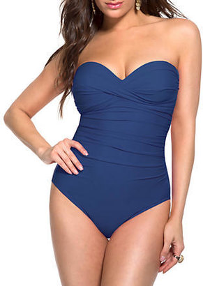Miraclesuit Must Haves Barcelona Wire-Free Bandeau Swimsuit