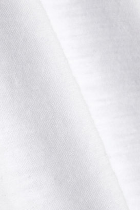 James Perse Casual Slub Cotton T-shirt - White