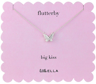 Little Ella Flutterby Silver-Plated Necklace