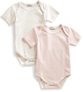 Kissy Kissy Infant's Stripe & Solid Bodysuit Two-Pack