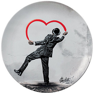 Royal Doulton Nick Walker 'love vandal' plate 27cm