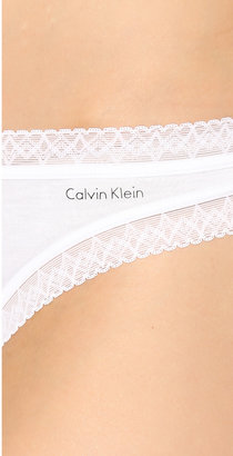 Calvin Klein Underwear Flourish Bikini Briefs