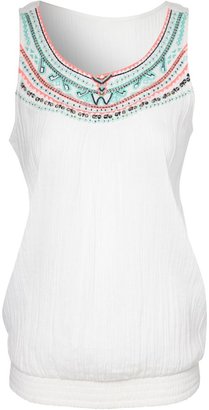 Jane Norman Embroidered detail vest top