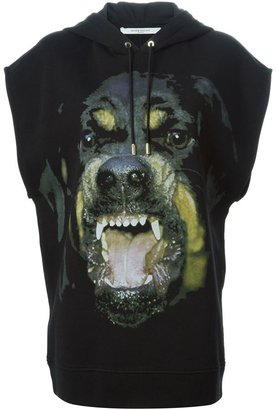 Givenchy 'Rottweiler' hooded top