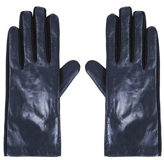 Topshop Mixed Media Gloves