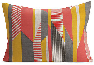 Design Within Reach Textured Stripe Pillow, Pink"