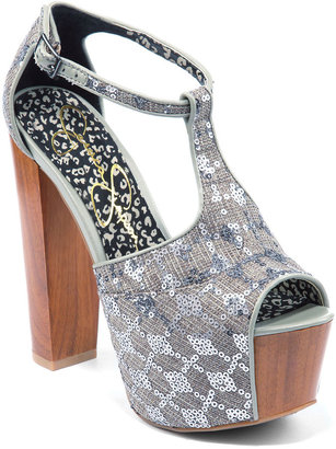 Jessica Simpson Dany T-strap High-Heel Sandals