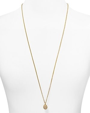 T Tahari Crystal Pave Ball Necklace, 32