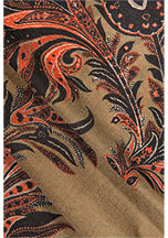 Etro Cashmere Printed Scarf Gr. ONE SIZE