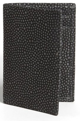 John Varvatos Collection Leather Card Case