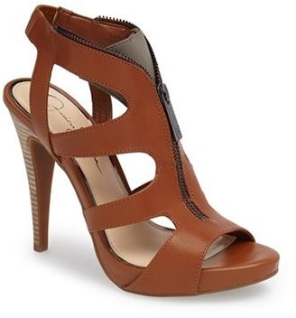 Jessica Simpson 'Carmyne' Leather Sandal (Women)