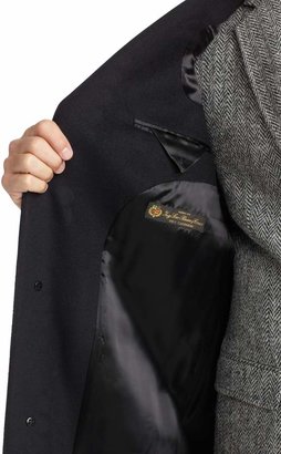 Brooks Brothers Golden Fleece BrooksStorm Westbury Cashmere Overcoat