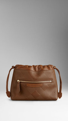 Burberry The Beauty Crush in Embossed Check Leather