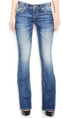 Miss Me Studded Cross Bootcut Jeans