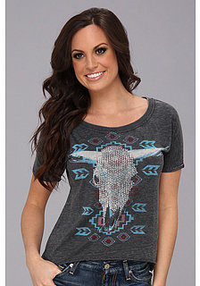 Rock and Roll Cowgirl Juniors Dolman Sleeve Top