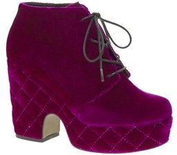 ASOS AFTER PARTY Ankle Boots - Fuschia