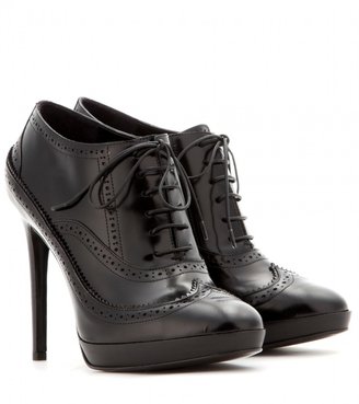 Burberry Callander brogued leather ankle boots