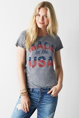 American Eagle Outfitters Medium Heather Grey Wear America Graphic T-Shirt