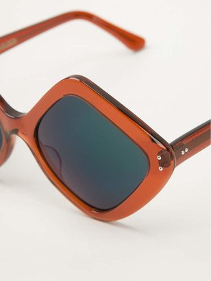 Cutler & Gross diamond shaped sunglasses