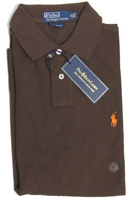 Polo Ralph Lauren Ralph Lauren Mens Custom Fit Mesh Short Sleeve Pony Logo Casual Polo Rugby Shirt