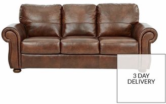 Cassina Italian Leather 3 Seater Sofa