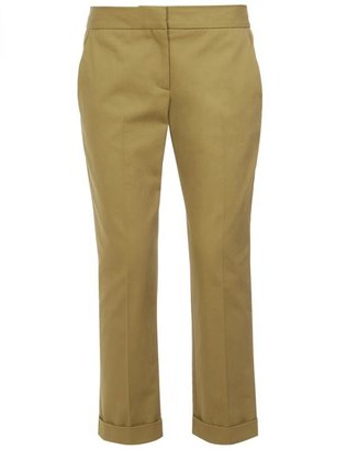 Alexander McQueen Tailored Cotton Trousers