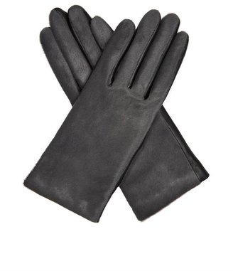 Agnelle Calf-hair and leather gloves