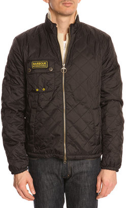 Barbour Bowmore Black Quilted Parka