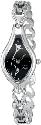 Titan Women's 2457SM02 Raga Inspired Steel Tone Watch