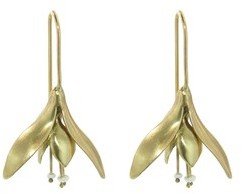 Annette Ferdinandsen Snowdrop Earrings with Pearls
