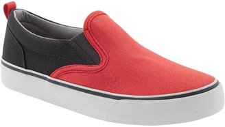 Old Navy Boys Color-Blocked Canvas Slip-Ons