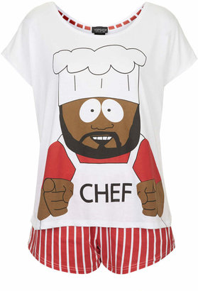 Topshop Southpark Chef Pyjama Set