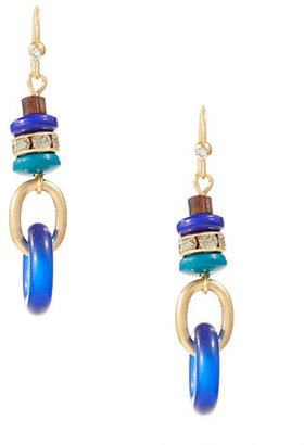 Kenneth Cole New York Multi Bead Drop Earrings