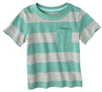 Cherokee Infant Toddler Boys' Short Sleeve Rugby Striped Tee
