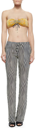 Clube Bossa Afrik Zebra-Stripe Pants