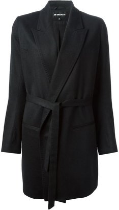 Ann Demeulemeester wrap style coat
