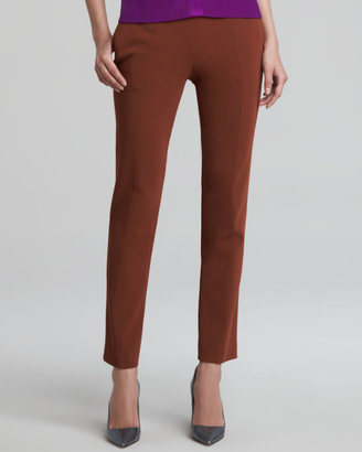 Narciso Rodriguez Cropped Skinny Pants, Rust