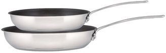 Circulon Genesis Stainless Steel Frying Pans (Twin Pack)