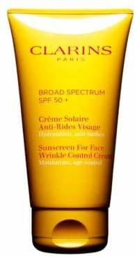 Clarins Sunscreen for Face Wrinkle Control Cream SPF 50/2.7.oz.