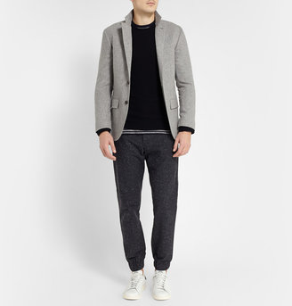 Club Monaco Grey Grant Slim-Fit Wool-Flannel Suit Jacket