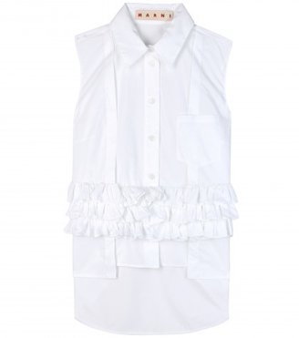 Marni Sleeveless Cotton Shirt
