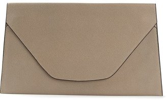 Valextra envelope clutch bag
