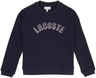 Lacoste Girls sequin sweatshirt