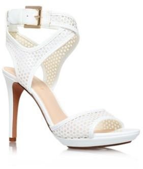 Nine West White 'Halden3' high heel sandals