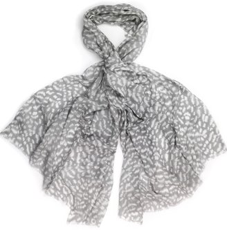Question Air FEATHER & STONE Feather Stone Ava Leopard Scarf
