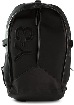 Y-3 contrasting panel backpack
