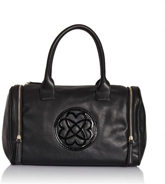 Morgan Zipped bowling-bag style handbag